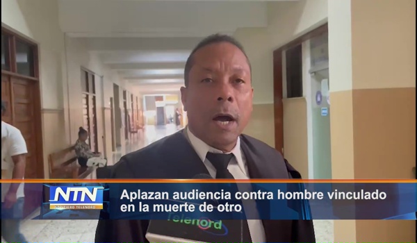 Aplazan audiencia contra hombre vinculado en la muerte de otro