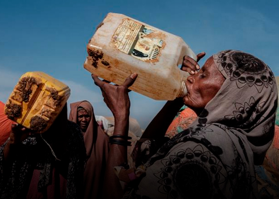 Una de cada cinco personas carece de agua suficiente en África Oriental a causa de la sequía