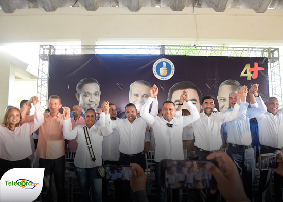 PRM y Alex Díaz reciben apoyo del presidente municipal del PLD y diputado Lupe Núñez