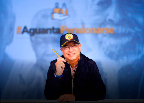 Gustavo Petro defiende que su reforma pensional "dignificará la vida de millones" de colombianos
