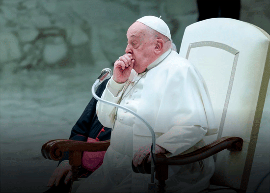 El papa: “Estoy atravesando un momento de prueba»