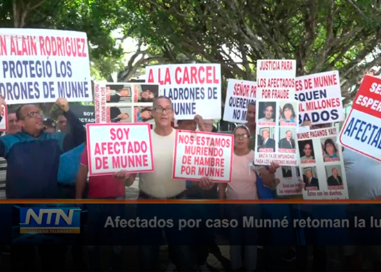 Afectados por caso Munné retoman la lucha