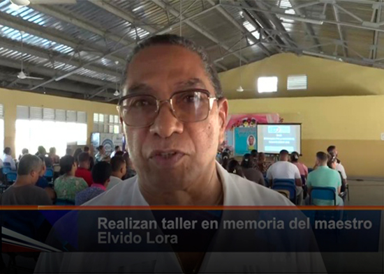 Realizan taller en memoria del maestro Elvido Lora