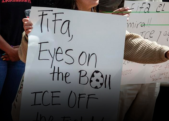 Exigen a FIFA que no haya presencia de agentes migratorios en los juegos en EE. UU.