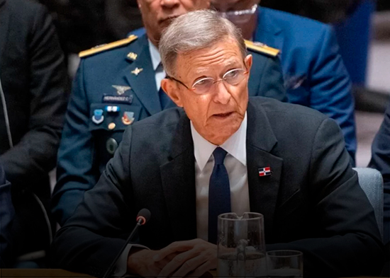 República Dominicana alerta Consejo ONU que se agota tiempo para resolver crisis haitiana
