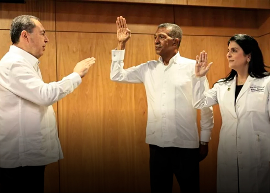 Los doctores Ramón Feliz y Patricia Álvarez estarán al frente del nuevo Hospital José Joaquín Puello