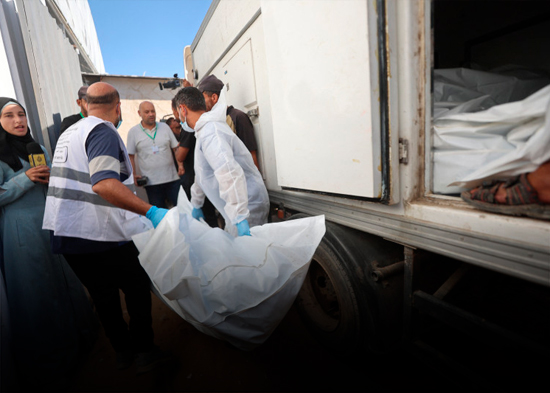 Gaza recibe nuevos restos de palestinos entregados por Israel