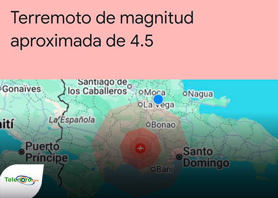 Se produce un sismo con epicentro en la provincia San José de Ocoa