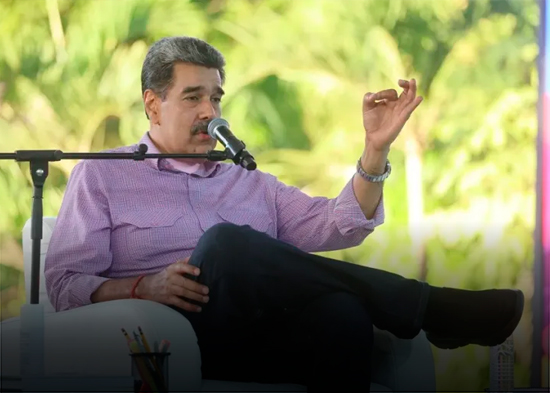 Maduro dice que "persiguen, golpean, desaparecen y torturan" a jóvenes venezolanos en EE.UU.