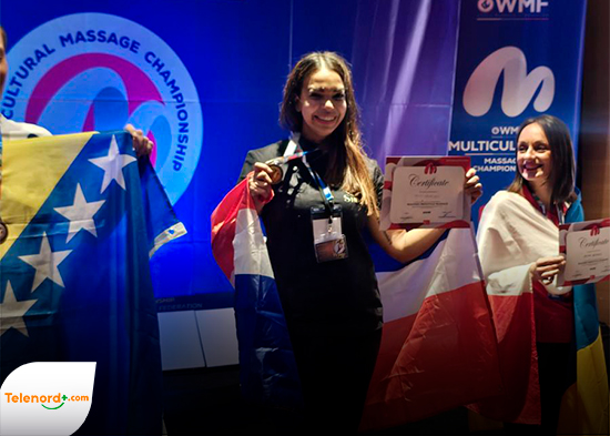 Francomacorisana residente en Italia gana campeonato mundial de Masaje en Turquía