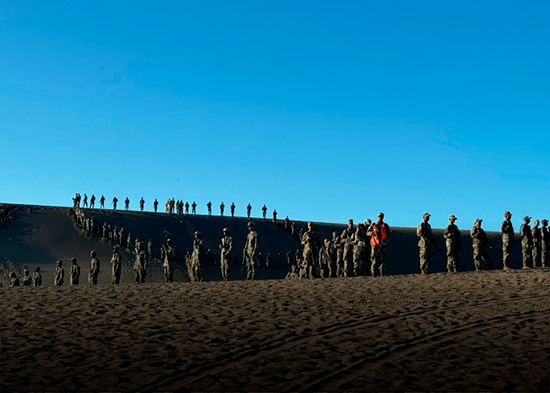 Las Dunas de Baní bajo fuerte patrullaje de la Armada