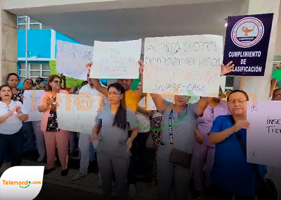 Gremios de enfermería realizan paro por 24 horas en hospitales del país; exigen reivindicaciones