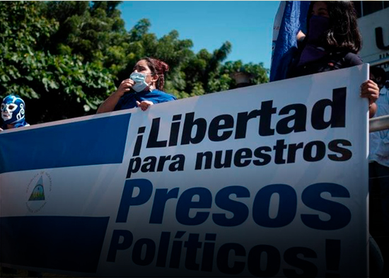EE. UU. exige a Nicaragua la liberación inmediata de "todos los presos políticos"