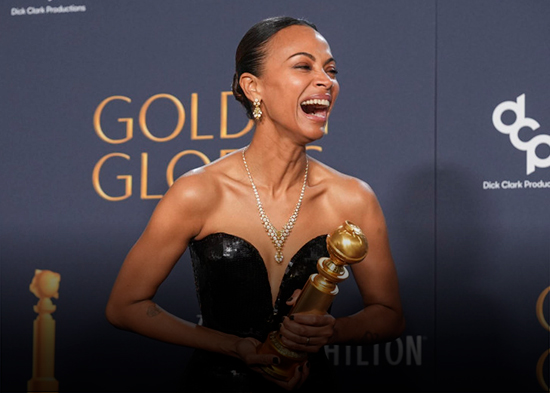 Zoe Saldaña llega a la cima como la actriz más taquillera del momento