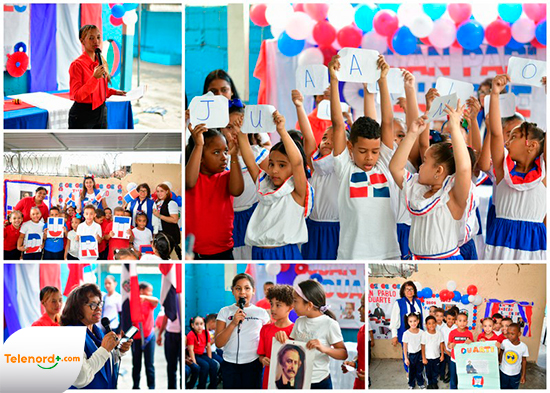 Colegio Los Amiguitos SFM celebra actividad por el Día de Duarte