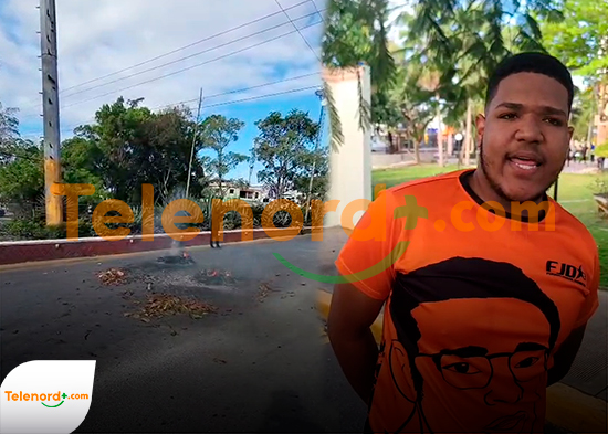 Estudiantes del recinto UASD-SFM realizan protestas por deficiencias que afectan a la universidad