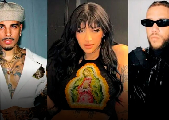 Rauw Alejandro y Jhayco responden a la controversia con Cazzu por canción donde mencionan a Nodal