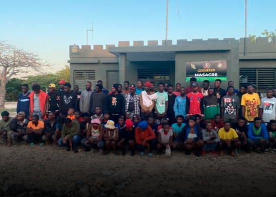 Detienen a 126 haitianos indocumentados en Dajabón durante operativos del Ejército