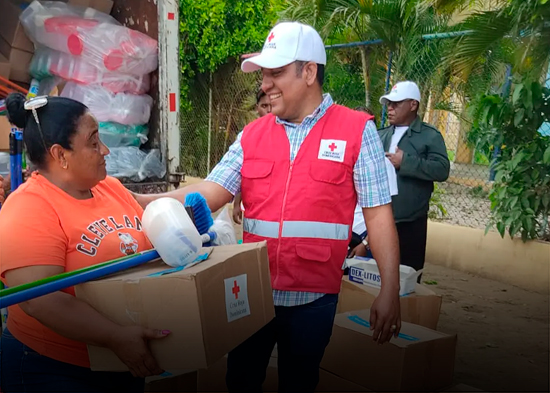  Cruz Roja Dominicana refuerza su asistencia a familias afectadas por inundaciones en el norte y nordeste del país