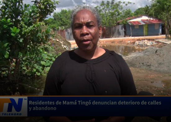 Residentes de Mamá Tingó denuncian deterioro de calles y abandono