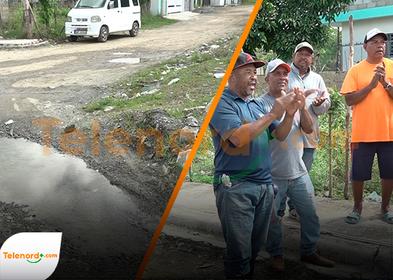 Moradores de Los Toros denuncian deterioro de calles y abandono de servicios