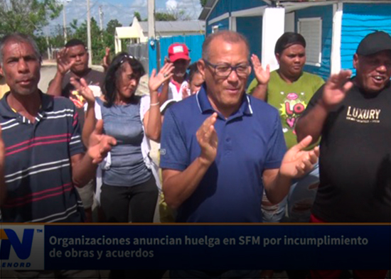 Organizaciones anuncian huelga en SFM por incumplimiento de obras y acuerdos