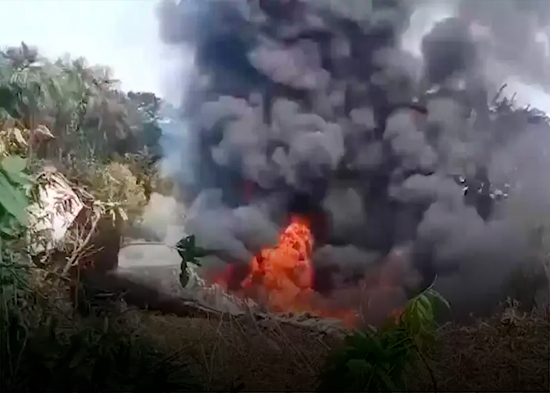  Accidente aéreo en Colombia deja al menos ocho fallecidos