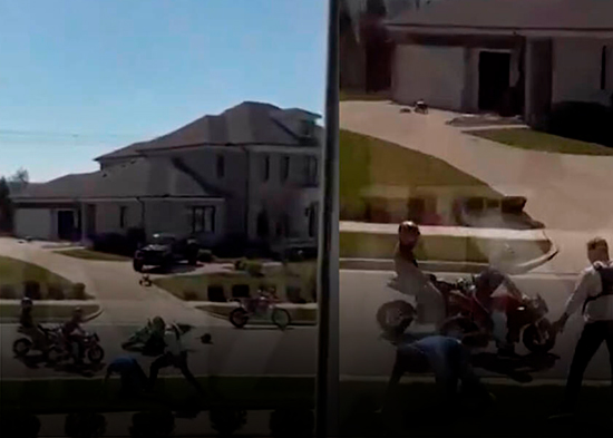 VIDEO: Actor de 'Reacher' golpea a un vecino frente a niños en EE.UU.