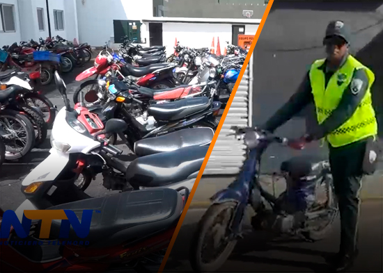 DIGESSET retiene decenas de motocicletas durante asueto de Semana Santa en SFM