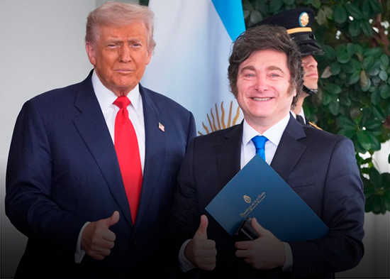 Milei: "El mundo debería estar agradecido infinitamente por la contribución de Trump por salvar Occidente"