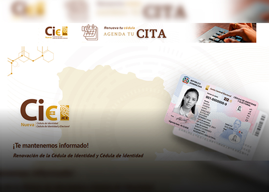 JCE habilita página de citas para solicitar nueva cédula