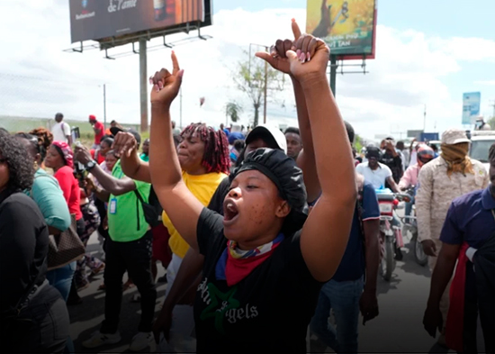 Protestas en Haití por el aumento del precio de carburantes