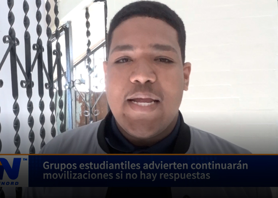 Grupos estudiantiles advierten continuarán movilizaciones si no hay respuestas