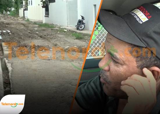 Exigen asfaltado de calles en comunidad Bijao Afuera de SFM