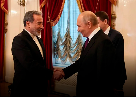 Putin se mete en la guerra: se reúne con canciller de Irán