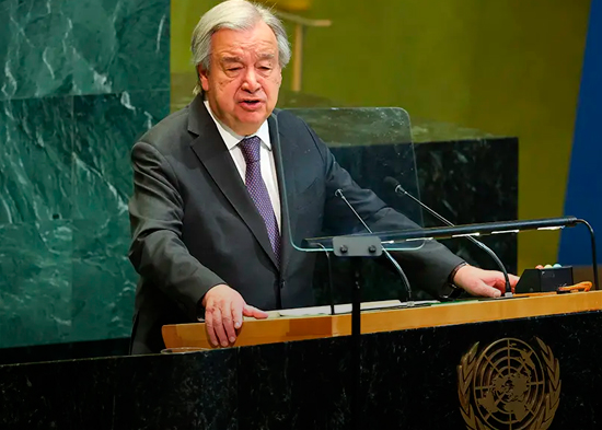 Guterres alerta de una emergencia alimentaria global por guerra