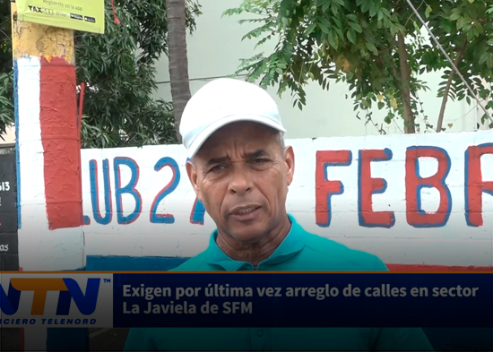 Exigen por última vez arreglo de calles en sector La Javiela de SFM