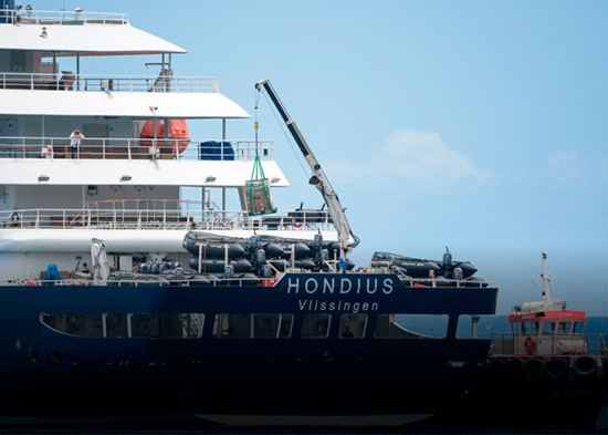 Finalizan las evacuaciones del crucero Hondius, que zarpa de Canarias rumbo a Países Bajos