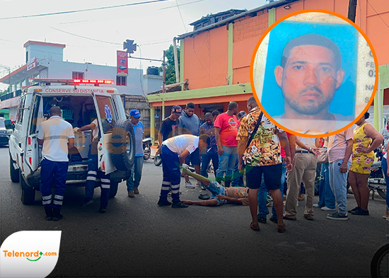 Accidente de tránsito frente a supermercado en Bayaguana deja un herido