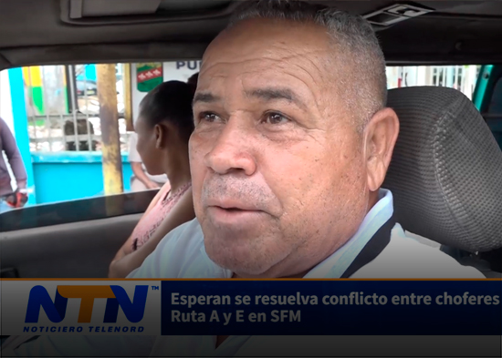 Esperan se resuelva conflicto entre choferes Ruta A y E en SFM