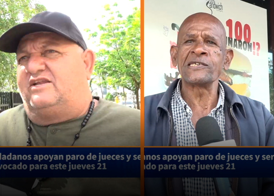 Ciudadanos apoyan paro de jueces y servidores judiciales convocado para este jueves 21