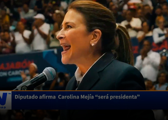 Diputado afirma  Carolina Mejía “será presidenta”