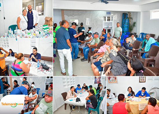Movimiento Salud Duarte realiza operativo médico en el Ribera del Jaya SFM