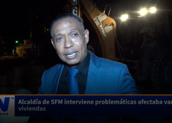 Alcaldía de SFM interviene problemáticas afectaba varias viviendas