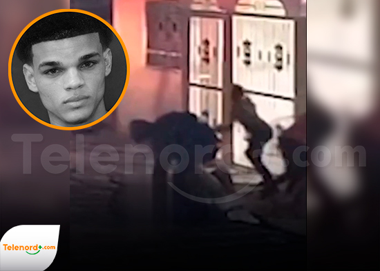 En Cámaras de seguridad muestra incidente en el que fue ultimado joven la noche del domingo en SFM