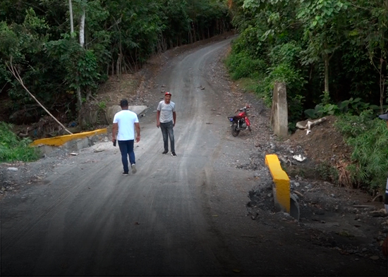 Juntas de vecinos de Mata Larga denuncia "fallos y trabajos inconclusos" en vía en construcción
