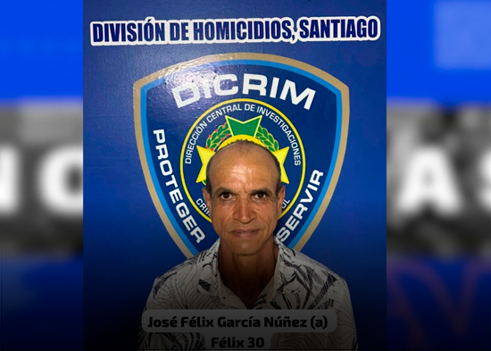 Capturan en Santiago a "Félix 30", prófugo que se había fugado del centro penitenciario Rafey Hombre