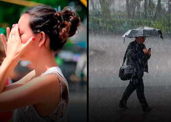 Vaguada y onda tropical provocarán aguaceros; calor sofocante no da tregua